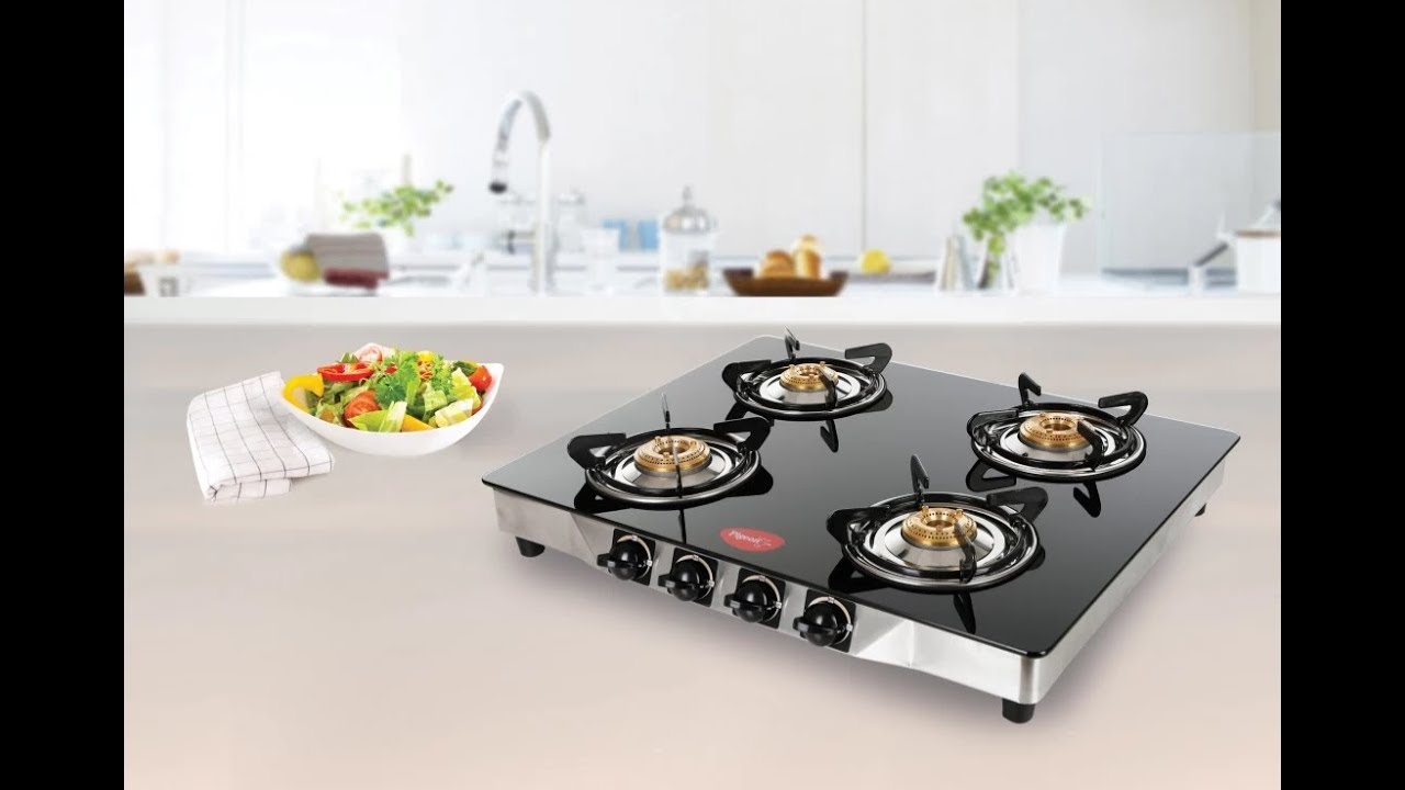 Pigeon 4 burner gas stove for Rs3k YouTube