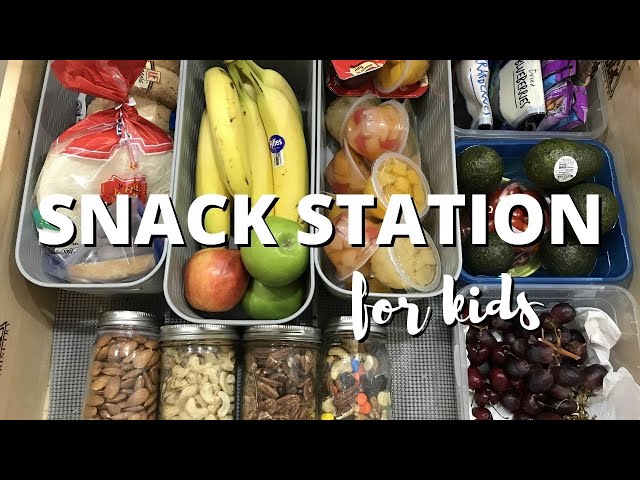 15 game Changing Snack Stations for Kids to Make Your Life Easier