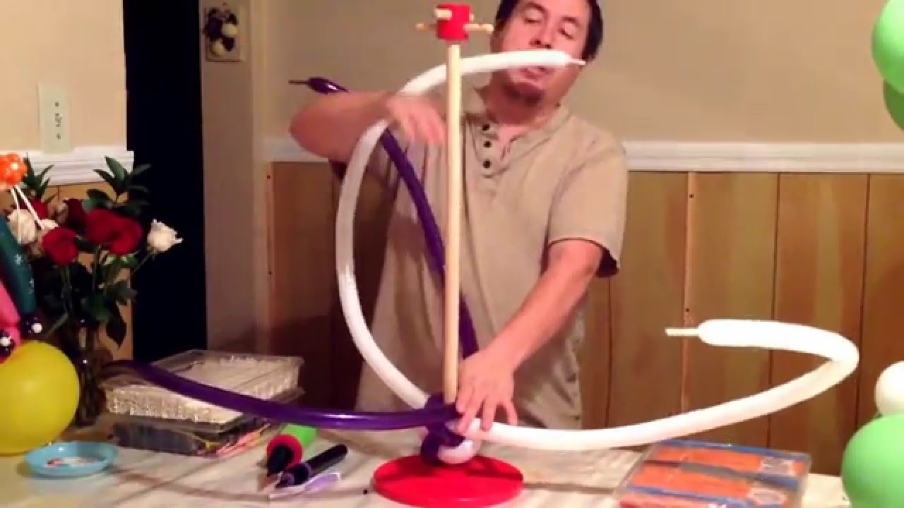 Cómo hacer trensado con globos 160-260....en Shinin Decoración