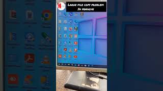 बड़े video file pendrive में copy issue/ file is too large for the destination file system. #shorts