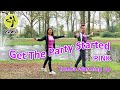 Pink  get the party started  zumba warm up  dance fitness choreography