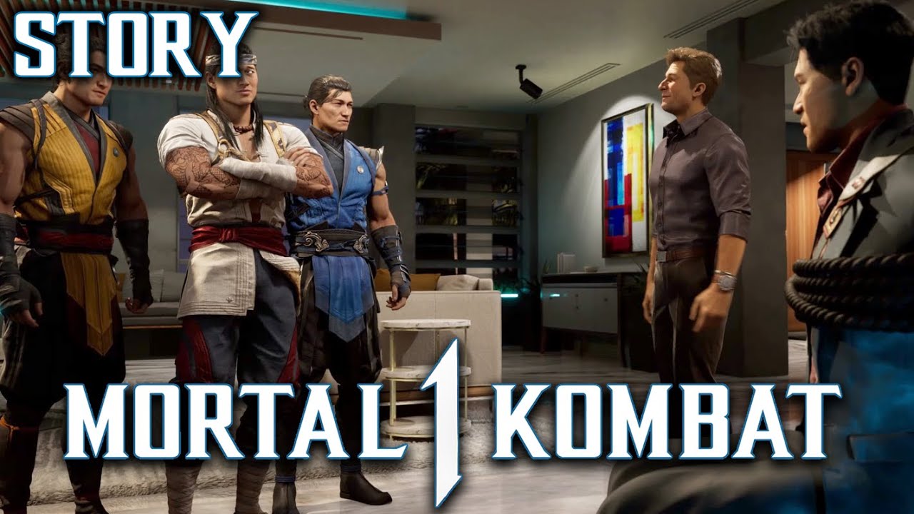 Mortal Kombat 1 Gameplay Deutsch Story Mode #01 - Smoke Angriff der Lin  Kuei 