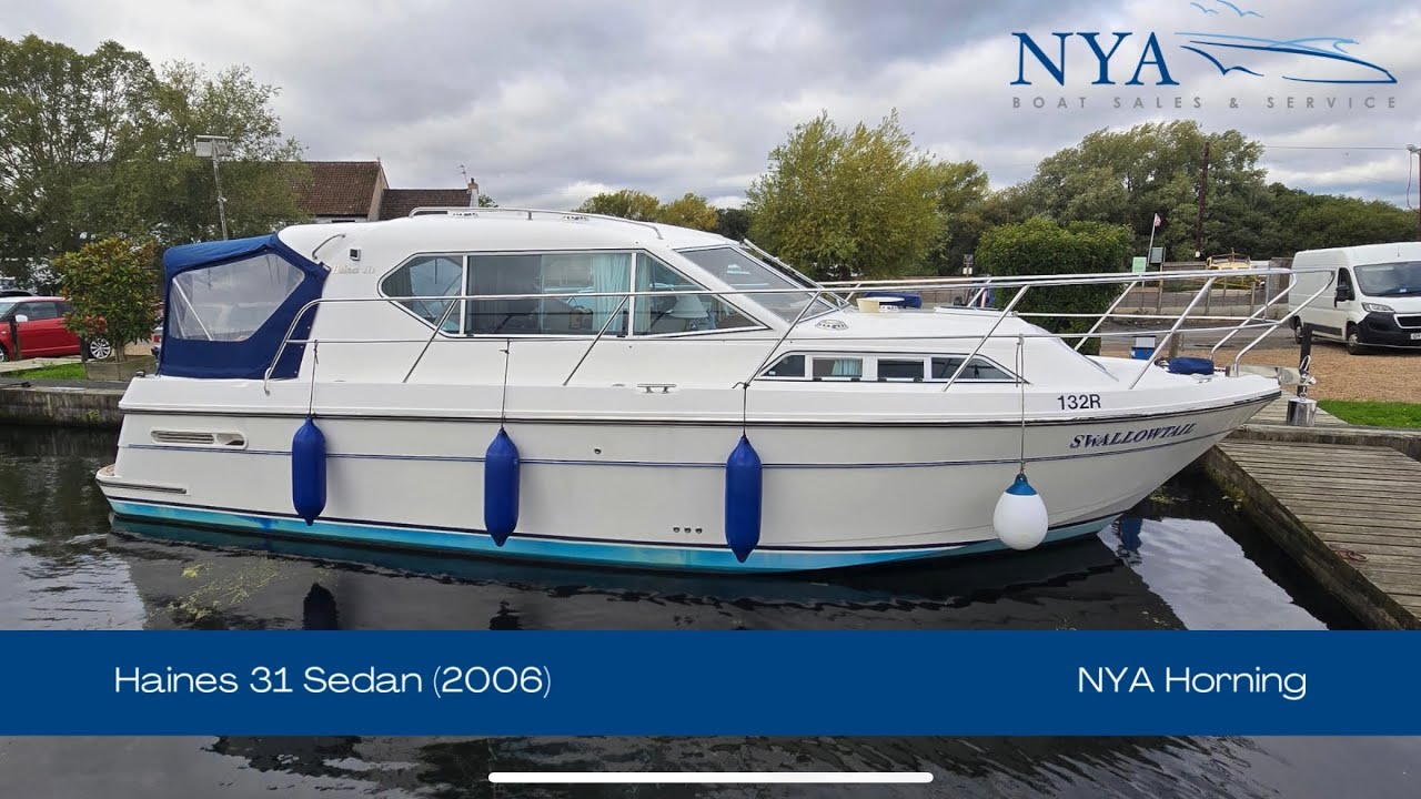 89 950 фунтов стерлингов — Haines 31 (2006) продаётся в Norfolk Yacht Agency