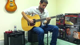 Dunford&#39;s Fancy on acoustic guitar