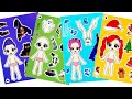💖Sticker ASMR💖 HUNTRIX cute sticker book | KPOP DEMON HUNTERS | ASMR