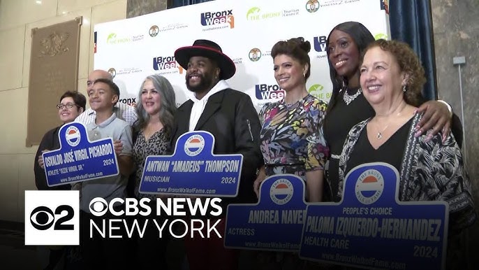 Ceremony Held For 2024 Bronx Walk Of Fame Inductees