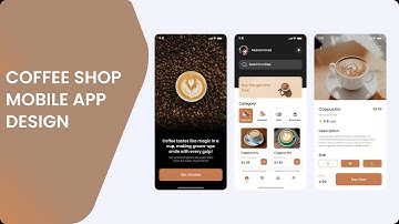 Coffee App Design in Figma | Coffee Shop UI Design | Figma Tutorial!