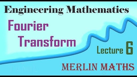 Engineering Maths 3 - Fourier Transform - Problem under Fourier Transform  - English