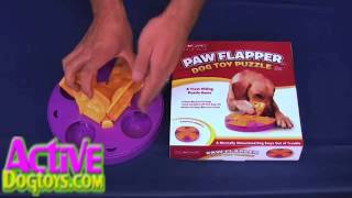 Kyjen Paw Flapper Dog Puzzle - www.ActiveDogToys.com