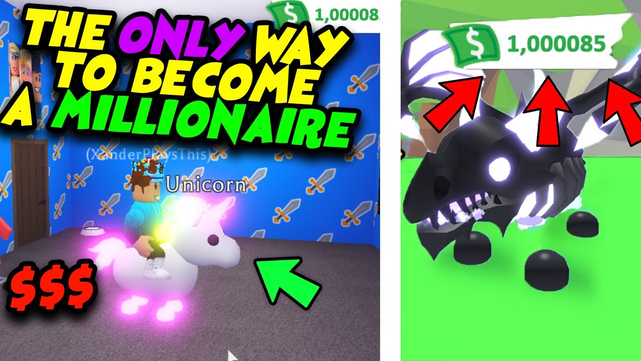 How To Become A Millionaire In Adopt Me Get Millions Of Bucks For Doing Nothing - getbucks.me roblox