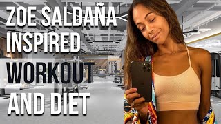 Zoe Saldana Workout And Diet | Train Like a Celebrity | Celeb Workout