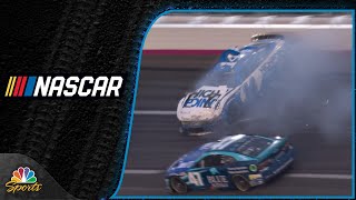 Chase Briscoe makes hard contact with wall in Stage 3 at Atlanta | Motorsports on NBC