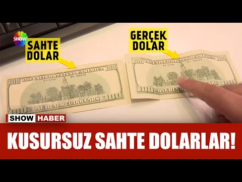 Sahte dolar operasyonu!