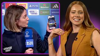 Celebrity Jen Beattie Gives Arsenal A Pep Talk?! | UWCL Today Best Bits Profile