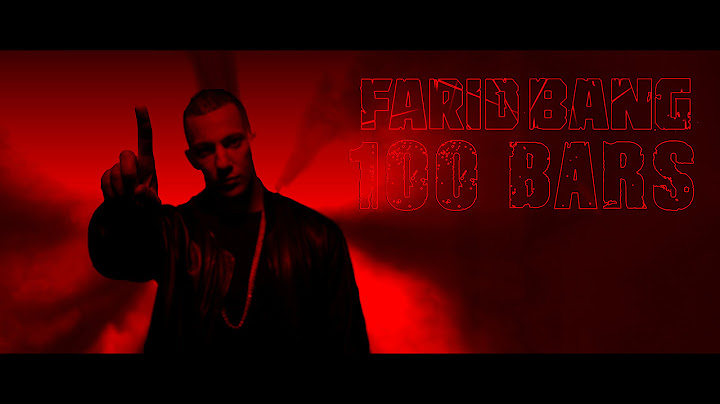 Farid Bang - "100 BARS"  [ official Video ]