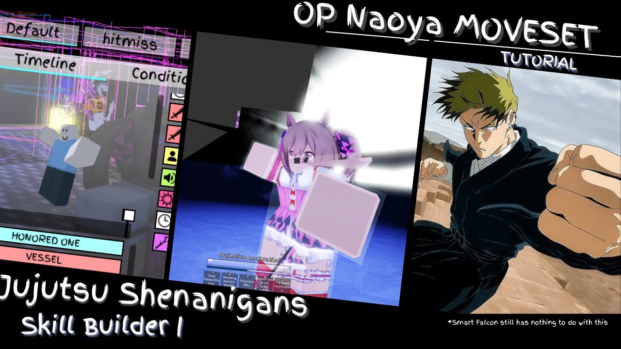 JJS Skill Builder | OP Naoya Moveset | Tutorial - YouTube