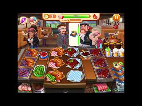 [Game Play]Crazy Diner - BBQ Party - Level 269-273 3 Star Clear