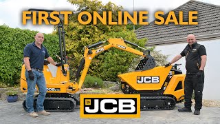 JCB's First Online Sale - Focal Landscapes' 8008 Micro and HTD-5 Dumpster screenshot 1