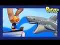 Pororo Toys | Shark attacks | 📌Strange games |What's shark's favorite meat? | Pororo's mini world#1