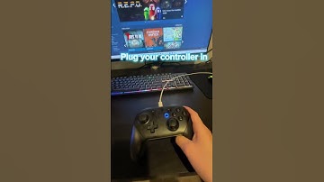 How to set your Nintendo pro controller up to your PC ￼