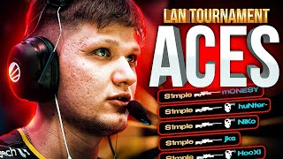 Every S1mple Ace On CS:GO Lan Tournaments Of All Time!