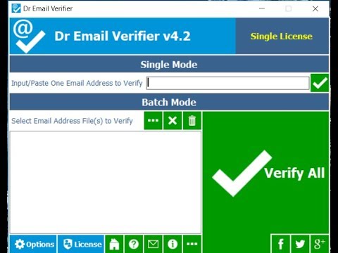 How to Activate Dr Email Verifier Crack Software Lifetime