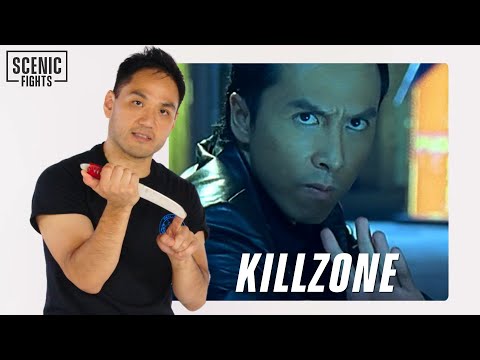 Knife Expert Breaks Down Donnie Yen's Kill Zone Fight Scene | Scenic Fights