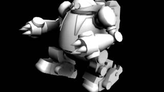 Death Egg Robot Walk Cycle Test