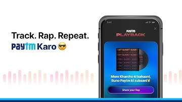 Introducing Paytm Playback- India’s First AI-Powered Rap 🎤 | By Paytm | #PaytmKaro