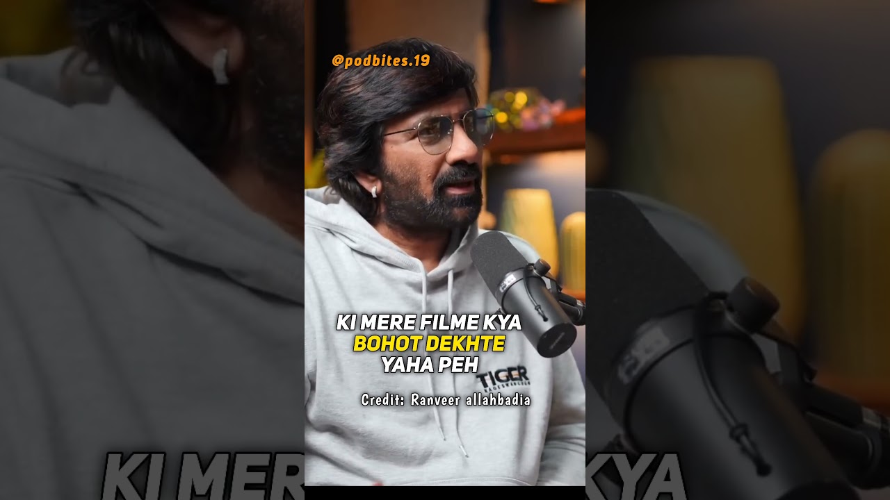 Ravi Teja talks about his journey 🔥💯 