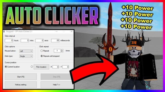 HOW TO GET THE *FASTEST* AUTO CLICKER in Roblox 2023 