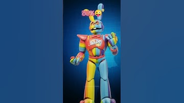 fnaf ar ✨ Security Breach Wellerman edit (100%-1%) #fnafar #securitybreach #shorts