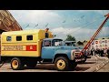 Ламповые кадры с грузовиками, автобусами и тракторами из СССР №4