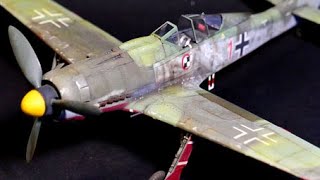 : Focke Wulf Fw 190 D-9 || JV 44 Papagei Staffel || Eduard 1/48 || Step by step video build