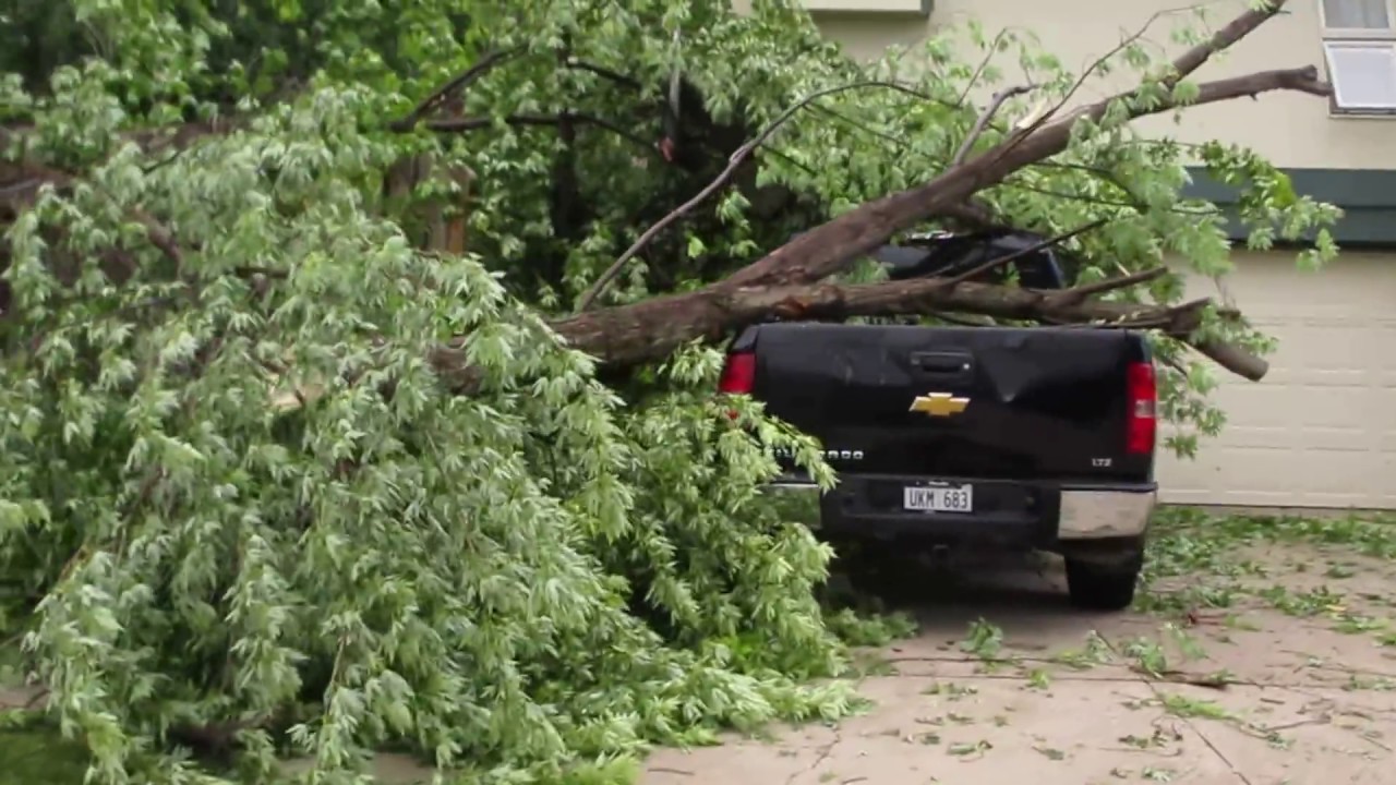 Omaha, NE Storm Damage 6/16/17 1 YouTube