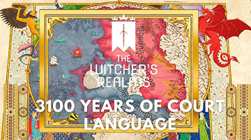 The Witcher Realms | Crusader Kings III The Court Languages of the Witcher Timelapse | 3100 years