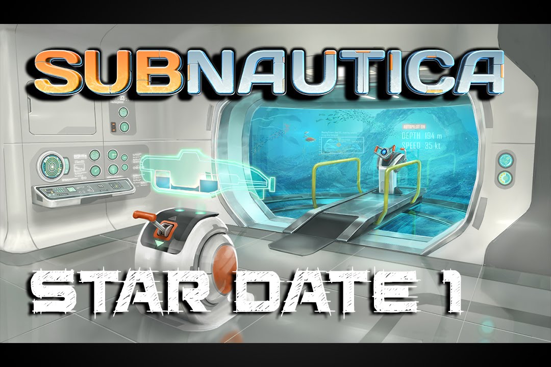 lets play a little game Subnautica gameplay walkthrough Ep.1 Day.1 ✔