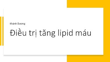 Video 1 - Dược lý các thuốc điều trị tăng lipid máu