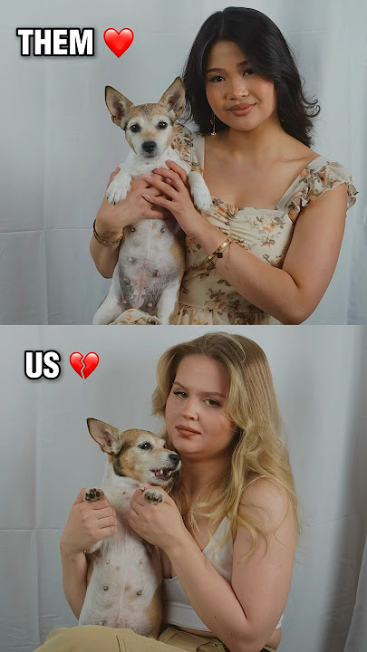 Asya taking pics with me vs my best friend