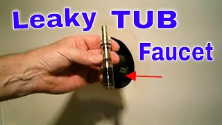 Moen 1225 Very Easy Tub Faucet Cartridge / Shut off Valve Replacement