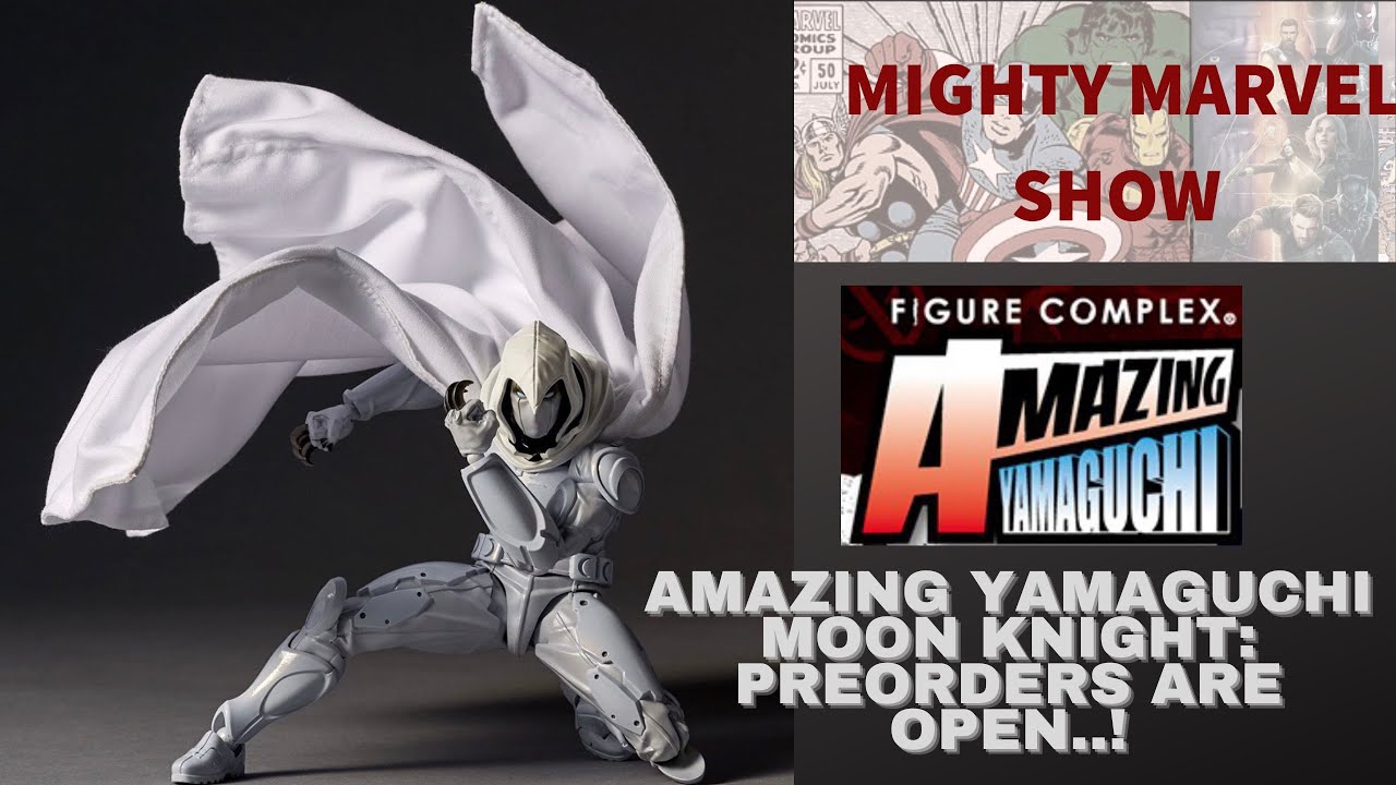 Amazing Yamaguchi Moon Knight Revoltech Figure (Marvel)