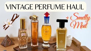 Vintage Perfume Haul | Reviewing New Perfumes & Smelly Mail from Leah
