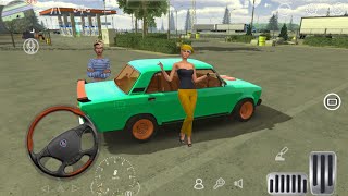 Lada Zhiguli Car Speed Testing - 🚖👩‍🦰 - City Car Driving, Car Parking Multiplayer screenshot 3
