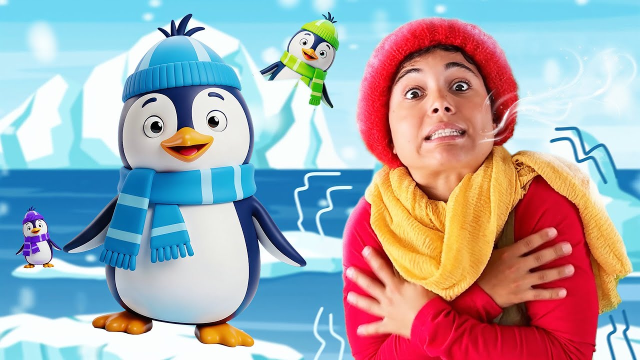 Polar Animals for Kids 🐧🐻‍❄️❄️ | Learn Arctic Animals Sounds and names | Didi Booo Adventure 🌨️