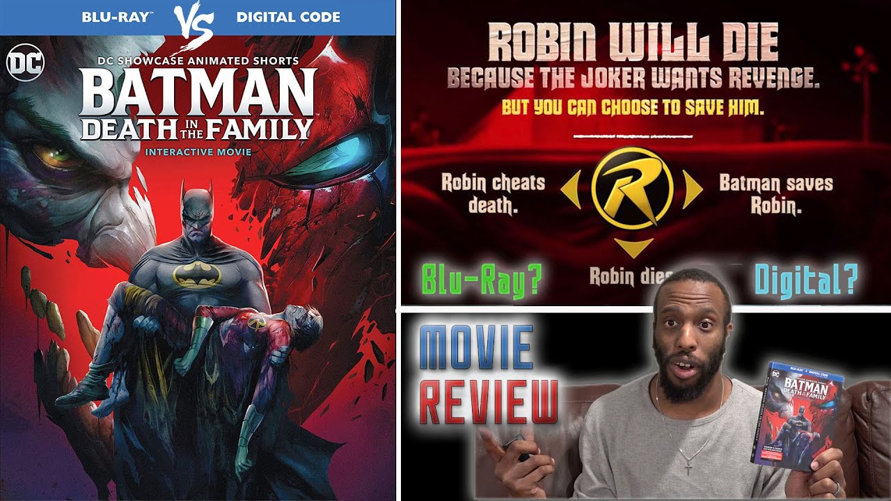 Batman: Death in the Family (2020) [REVIEW] (DIGITAL vs BLU-RAY)  #DeathInTheFamily - YouTube