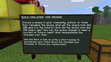 Minecraft Global Monthly Student Challenge: TIME MACHINE (March 2019)