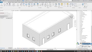 Hướng dẫn sử dụng Revit Architecture 2019 | Bài 56: Tạo tường xếp chồng (stacked wall)