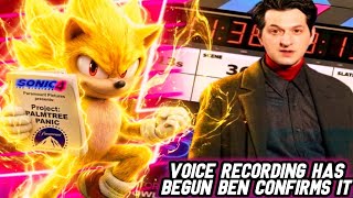 Sonic 4 Ben Schwartz Voice Recordings 