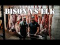 Bison vs elk the ultimate porterhouse steak showdown  by the bearded butchers