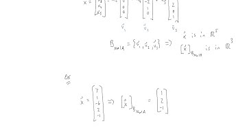 Basis Vectors and Coordinates